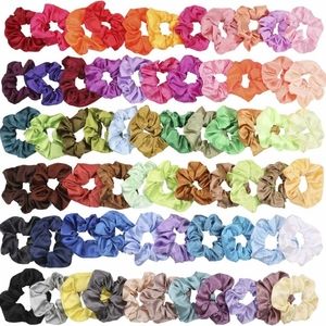 ♥️LAST ONE♥️66 Satin Silk Hair Scrunchies